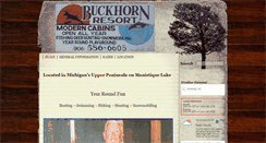 Desktop Screenshot of buckhornresortllc.com